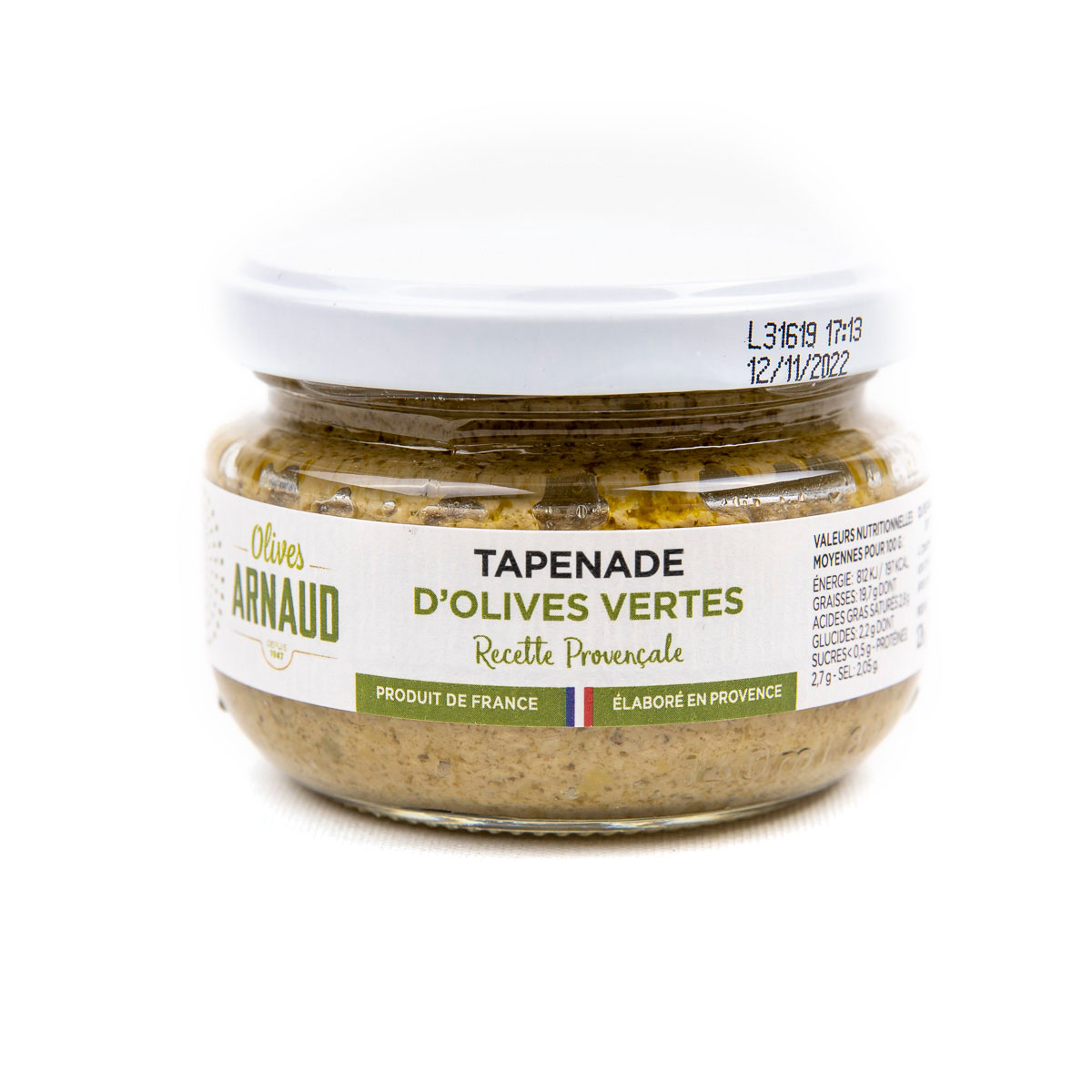Vihreä tapenadi 120g