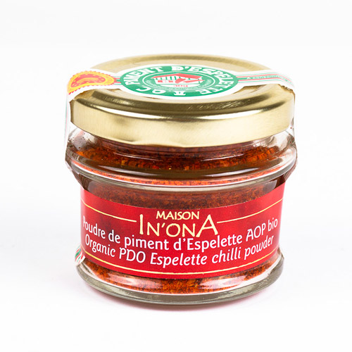 Luomu Piment d’Espelette AOC chilijauhe 30g