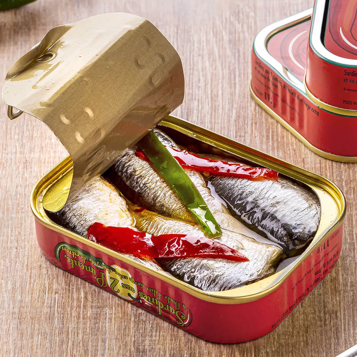 Sardiineja maust. chilillä ja sitruunalla 115g - Image 3