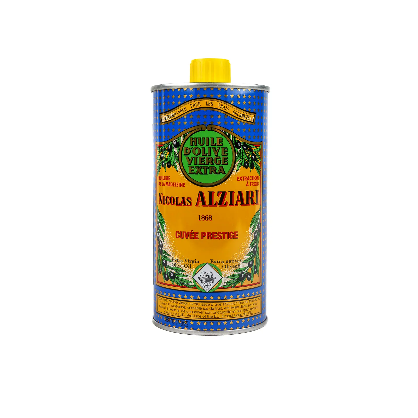 Ekstraneitsytoliiviöljy, Cuvée Prestige, La Maison Alziari 500 ml