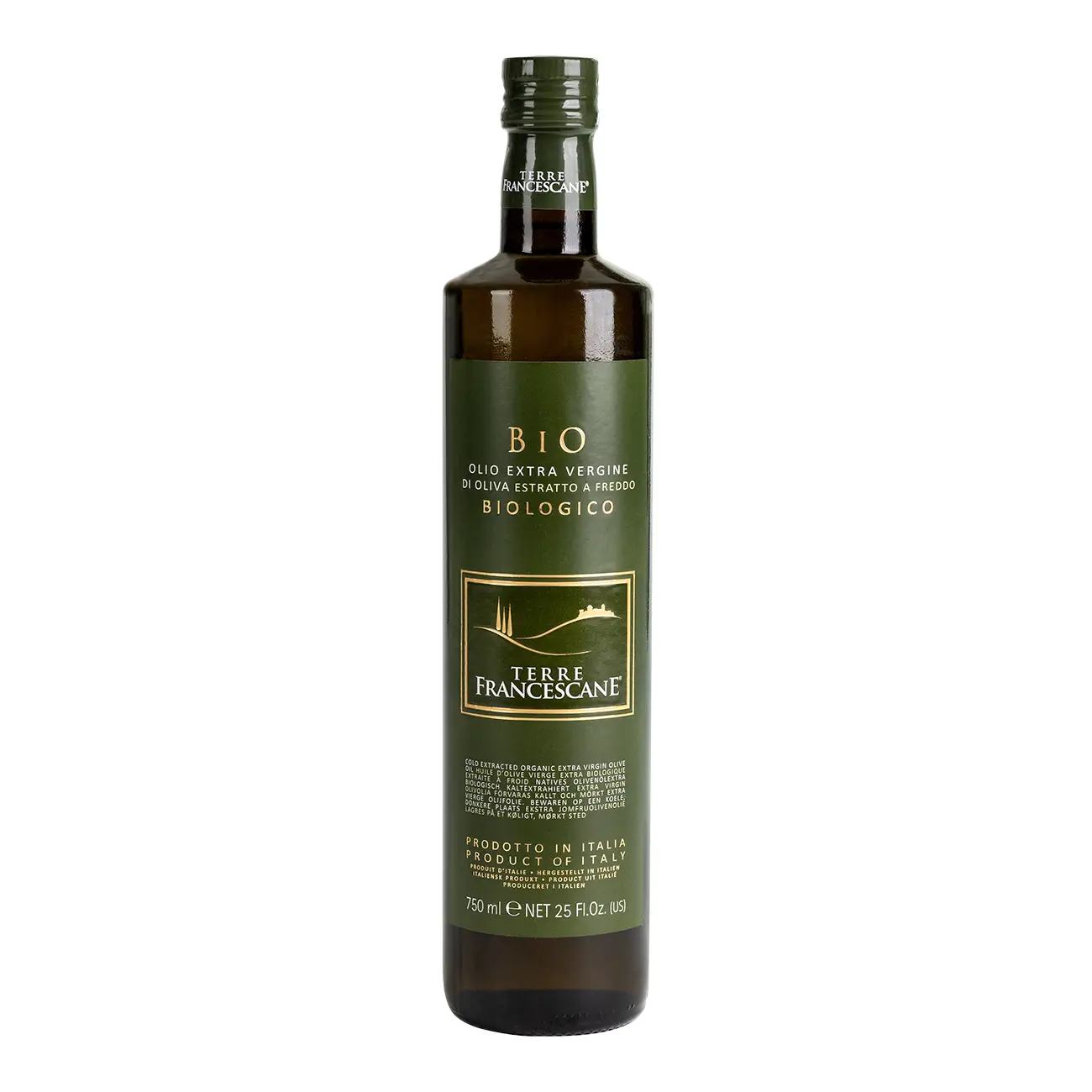 Luomuoliiviöljy BIO, Italia Umbria, Terre Francescane 0,75 l
