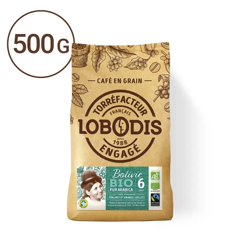 Bolivie-kahvipavut, luomu, pure origine 500 g