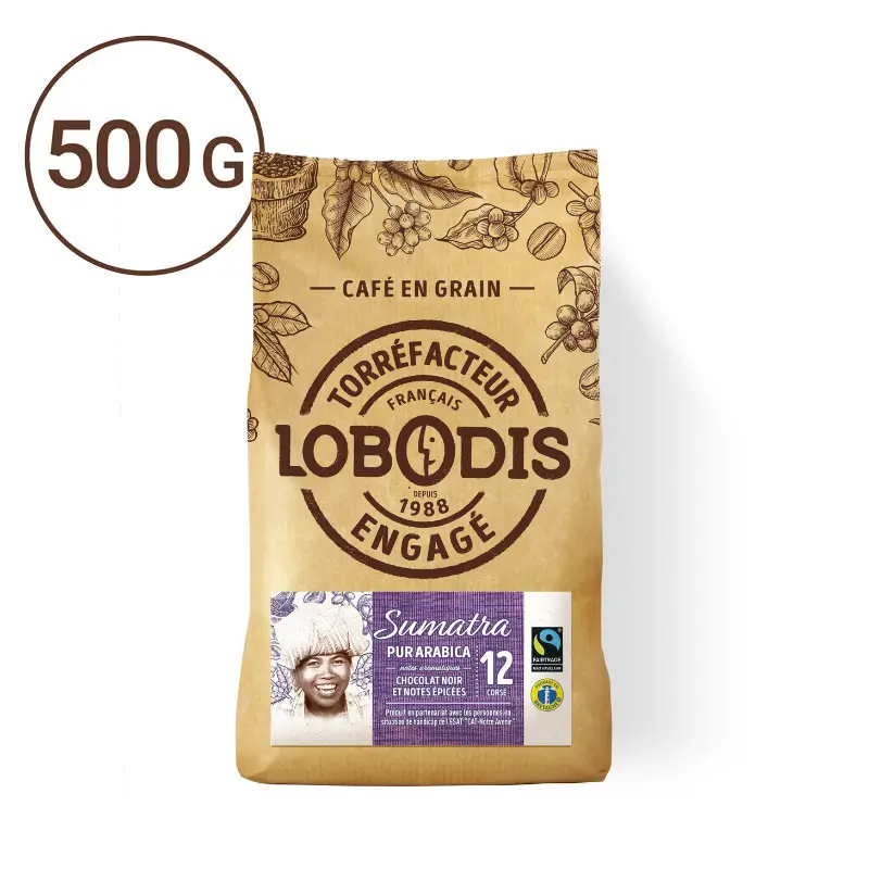 Sumatra Mandheling -kahvipavut, pure origine 500 g