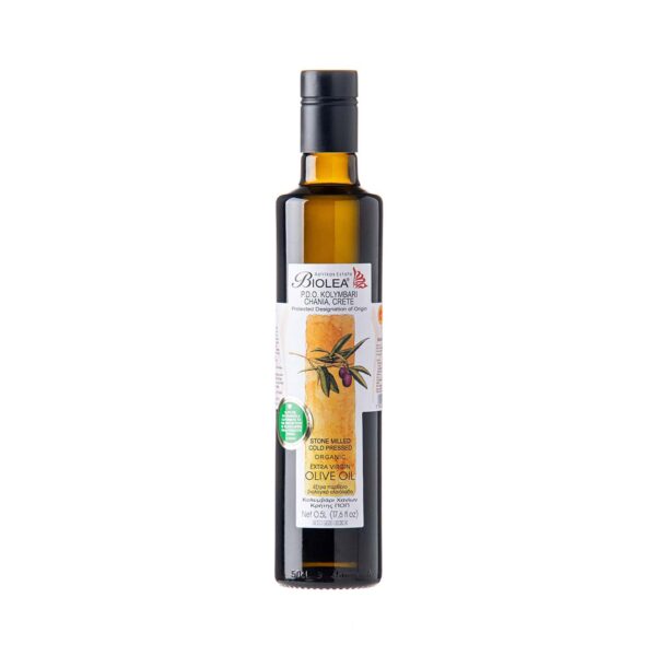 Kreetalainen luomuoliiviöljy, Biolea 500 ml