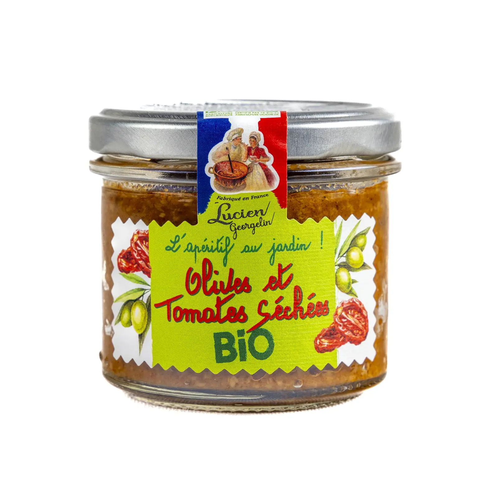 Luomu oliivi-aurinkokuivattu tomaatti levite 100g