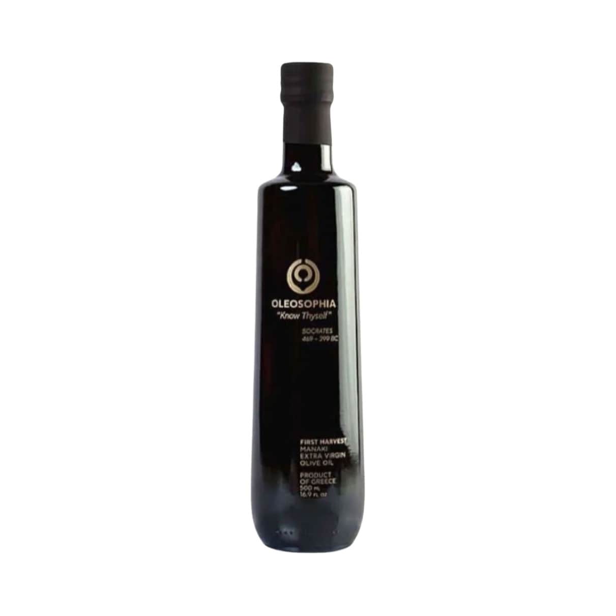 Manaki First Harvest -extra virgin oliiviöljy, Oleosophia 500 ml